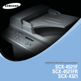 Samsung Samsung SCX-4521 Laser Multifunction Printer series Benutzerhandbuch