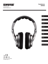 Shure SRH940 Professional Reference Headphones Benutzerhandbuch