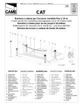 CAME CAT-X Benutzerhandbuch