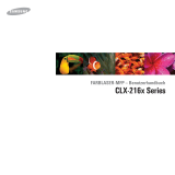 Samsung Samsung CLX-2161 Color Laser Multifunction Printer series Benutzerhandbuch