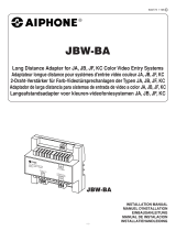 Aiphone JBW-BA Benutzerhandbuch