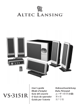 Altec Lansing VS3151R Benutzerhandbuch