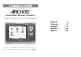Archos PMA400TM Benutzerhandbuch