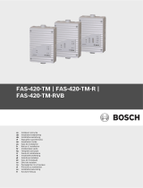 Bosch Appliances FAS-420-TM-RVB Benutzerhandbuch