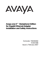 Avaya Gigabit Ethernet Adapter Benutzerhandbuch