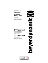 Beyerdynamic DT 109 Benutzerhandbuch