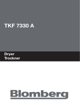 Blomberg TROCKNER TKF 7330 A Benutzerhandbuch