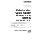 Kathrein DCM 42 Benutzerhandbuch