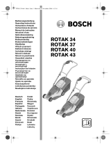 Bosch Appliances ROTAK 37 Benutzerhandbuch
