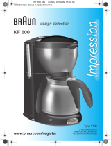 Braun KF 600 Benutzerhandbuch
