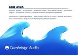 Cambridge Audio 340A Benutzerhandbuch