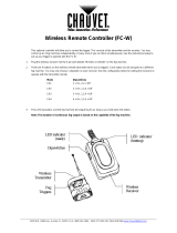 Chauvet FC-W Benutzerhandbuch