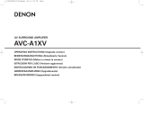 Denon AVC-A1XV Benutzerhandbuch