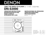 Denon DN-S3000 Benutzerhandbuch