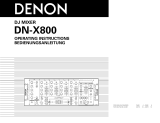 Denon DN-X800 Benutzerhandbuch