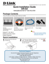 D-Link Rangebooster N Router 650 DIR-635 Benutzerhandbuch