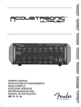 Fender Acoustasonic Ultralight Benutzerhandbuch