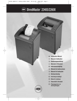 GBC ShredMaster 2240S Benutzerhandbuch