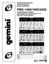 Gemini PMX-1400 Benutzerhandbuch