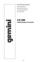 Gemini CD-340 Benutzerhandbuch