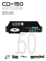 Gemini CD-150 Benutzerhandbuch