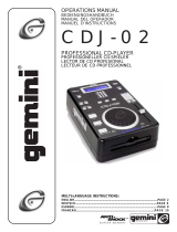 Gemini CDJ-02 Benutzerhandbuch