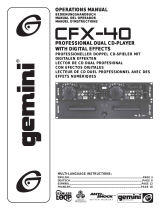 Gemini CFX-40 Benutzerhandbuch