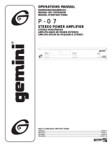 Gemini P-07 Benutzerhandbuch
