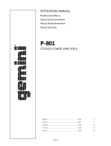 Gemini P-801 Benutzerhandbuch
