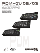Gemini PDM-01 Benutzerhandbuch