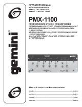 Gemini PMX-1100 Benutzerhandbuch