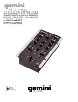 Gemini PS-121X Benutzerhandbuch