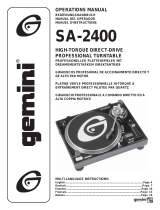 Gemini SA-2400 Benutzerhandbuch