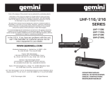 Gemini UHF-116M Benutzerhandbuch