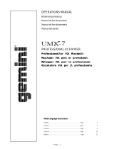 Gemini UMX-7 Benutzerhandbuch