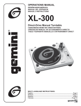 Gemini XL-300 Benutzerhandbuch