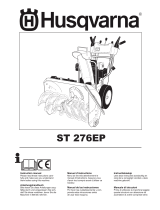Husqvarna ST 276EP Benutzerhandbuch