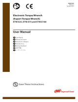 Ingersoll-Rand ETW-E75 Benutzerhandbuch