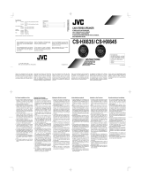 JVC CS-HX635 Benutzerhandbuch