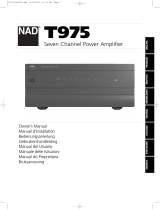 NAD T975 Benutzerhandbuch