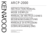 Kenwood ARCP-2000 Benutzerhandbuch