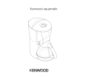 Kenwood CM750 Benutzerhandbuch