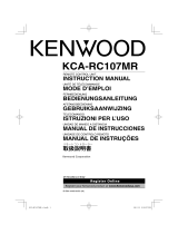 Kenwood KCA-RC107MR Benutzerhandbuch