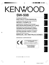 Kenwood SW-508 Benutzerhandbuch