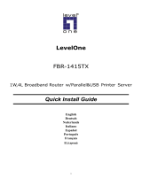LevelOne FBR-1415TX Benutzerhandbuch