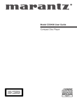 Marantz CD5400 Benutzerhandbuch