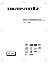 Marantz DV-4001 Benutzerhandbuch