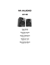 M-Audio AV 40 Benutzerhandbuch