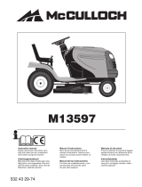 McCulloch M13597 Benutzerhandbuch