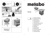Metabo PKU 250 Benutzerhandbuch